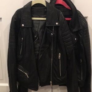 Blank NYC Girls leather moto jacket